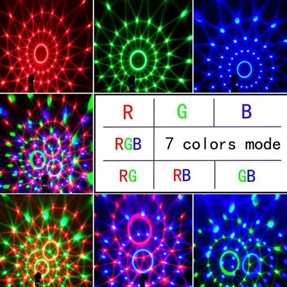 Remote Control LED Disco Light - Picture 3 of 3